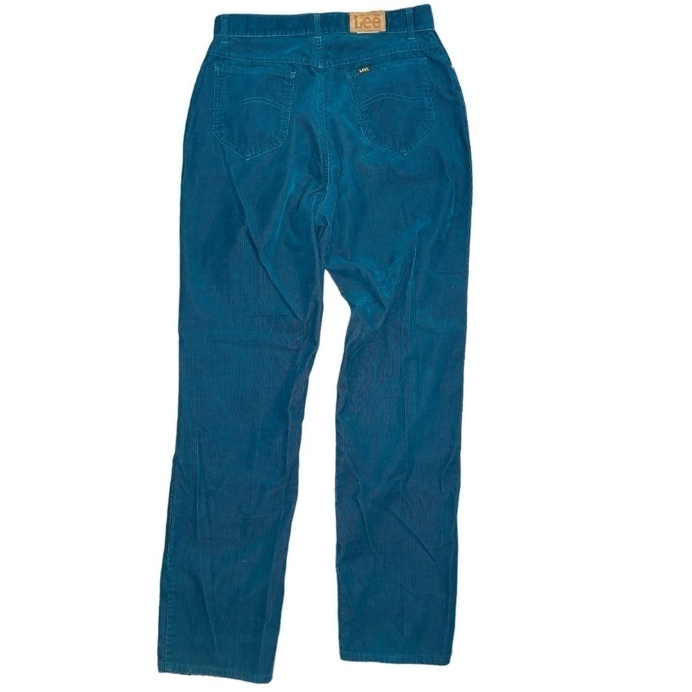 Vintage Lee Union Made Turquoise Corduroy Pants